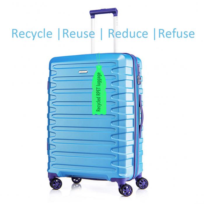Source Todays Trending lifestyle Eco-Sustainable rPET suitcase